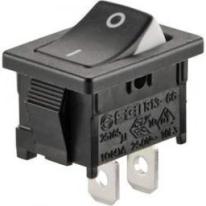 Image of Toggle switch 250 V AC 6 A 1 x OffOn SCI R13 66A3