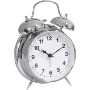 Image of Techno Line Model DGW Quartz Alarm clock Silver Alarm times 1