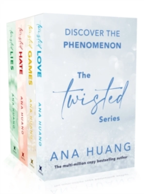 Image of Twisted Series 4 Books Box Set By Ana Huang Ana Huang Books