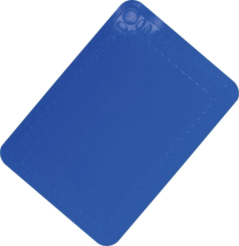 Image of Aidapt Anti Slip Silicone Table Mat 250x180mm Blue Blue