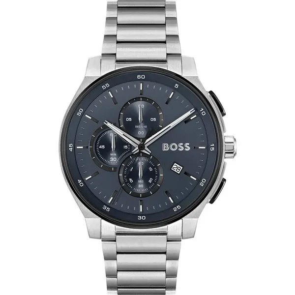 Image of BOSS 1514189 Mens Peak 2.0 Blue Chronograph Dial / Watch