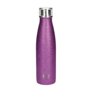 Image of Built Purple Glitter 500ml Stainless Steel Water Bottle Purple