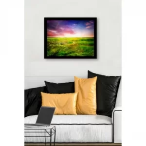 Image of SC1110 Multicolor Decorative Framed MDF Painting