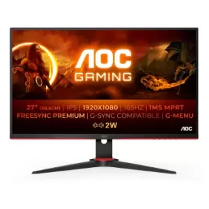 Image of AOC 27" G2 27G2SPAE/BK FreeSync Widescreen Gaming Monitor