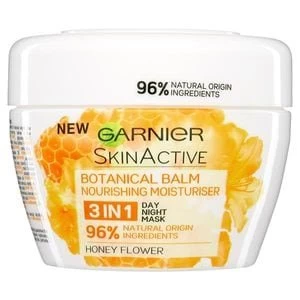 Image of Garnier Natural 3 in 1 Nourishing Honey Botanical Balm 140ml