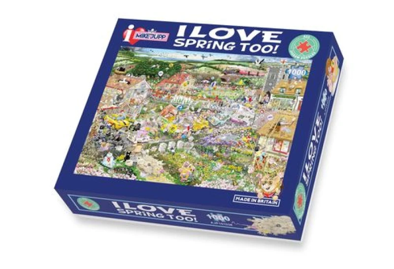 Image of Mike Jupp Mike Jupp I Love Spring Too 1000 Piece Jigsaw Puzzle