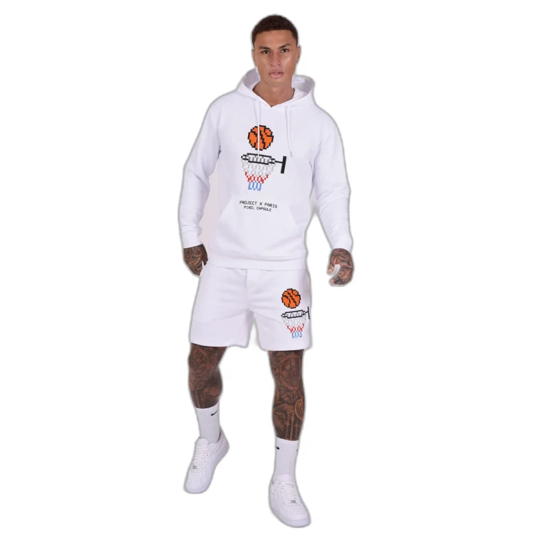 Image of Project X Paris Embroidery hoodie Project X Paris Blanc Male XL