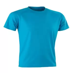 Image of Spiro Mens Aircool T-Shirt (M) (Ocean Blue)