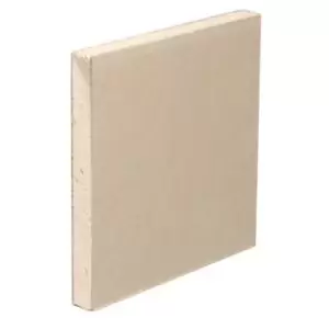 Image of Gyproc Standard Square Edge Plasterboard, (L)2.4M (W)1.2M (T)9.5mm Ivory
