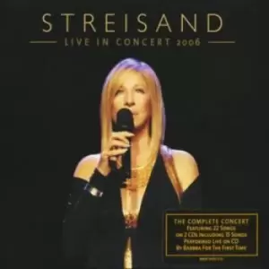 Image of Live in Concert 2006 by Barbra Streisand CD Album