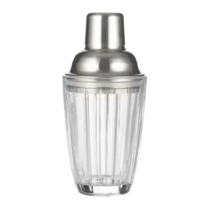 Image of Viners 280ml Embossed Cocktail Shaker Clear