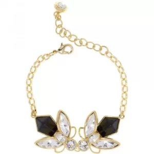 Image of Ted Baker Ladies Gold Plated Genfer Geometric Bee Bracelet
