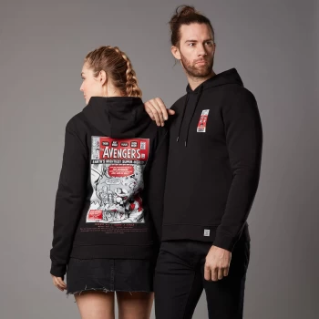 Image of Marvel The Avengers Issue 1 Unisex Hoodie - Black - XL