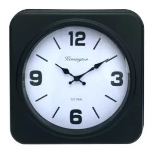Image of Square Black Clock