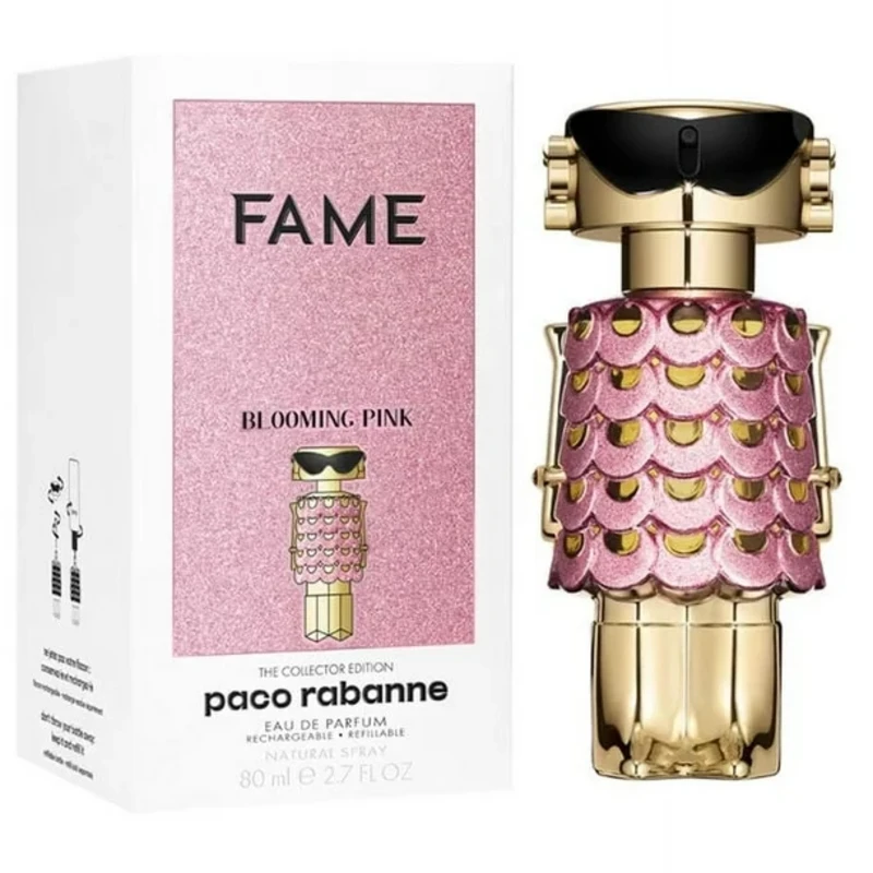 Image of Paco Rabanne Fame Blooming Pink Eau de Parfum For Her 80ml
