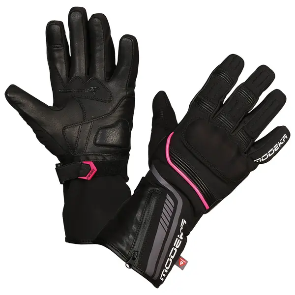 Image of Modeka Makari Lady Gloves Black Pink M