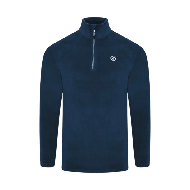 Image of Dare 2b Dare 2b Men 'Freethink II' Half-Zip Insulating Brushed Fleece in Blue Size: Medium Blue M Male 5059404834624
