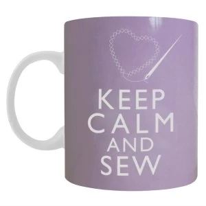 Image of Alfred Franks and Bartlett Keep Calm and Sew Mug