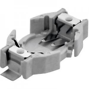 Image of Button cell holder 1 CR1220 Horizontal SMD L x W x H 23.7 x 1