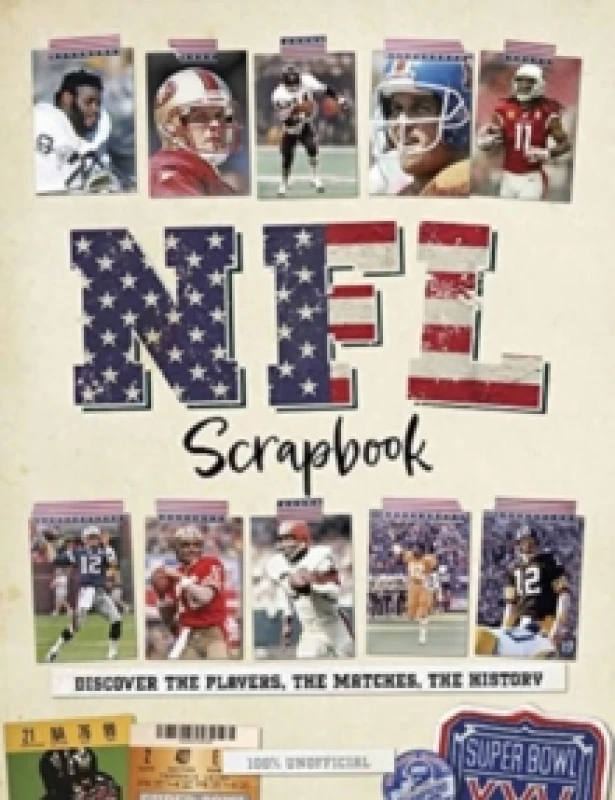 Image of NFL Scrapbook Hardback