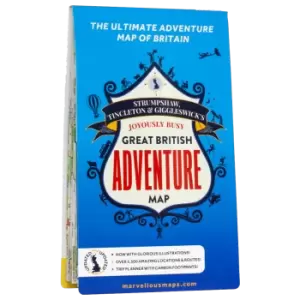 Image of ST&G's Great British Adventure Map - 2022 Edition