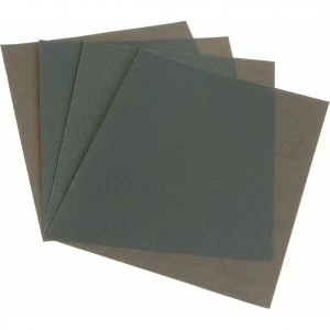 Image of Faithfull Wet & Dry Paper Sheets 230 x 280mm Medium Pack of 4