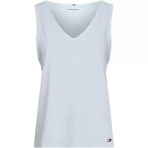 Image of Tommy Sport Mesh V-Nk Tee Ss - Blue