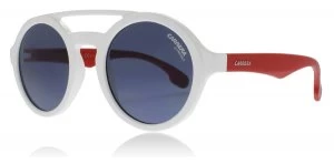 Image of Carrera Junior Carrerino 19 Sunglasses White Red 7DMKU 44mm