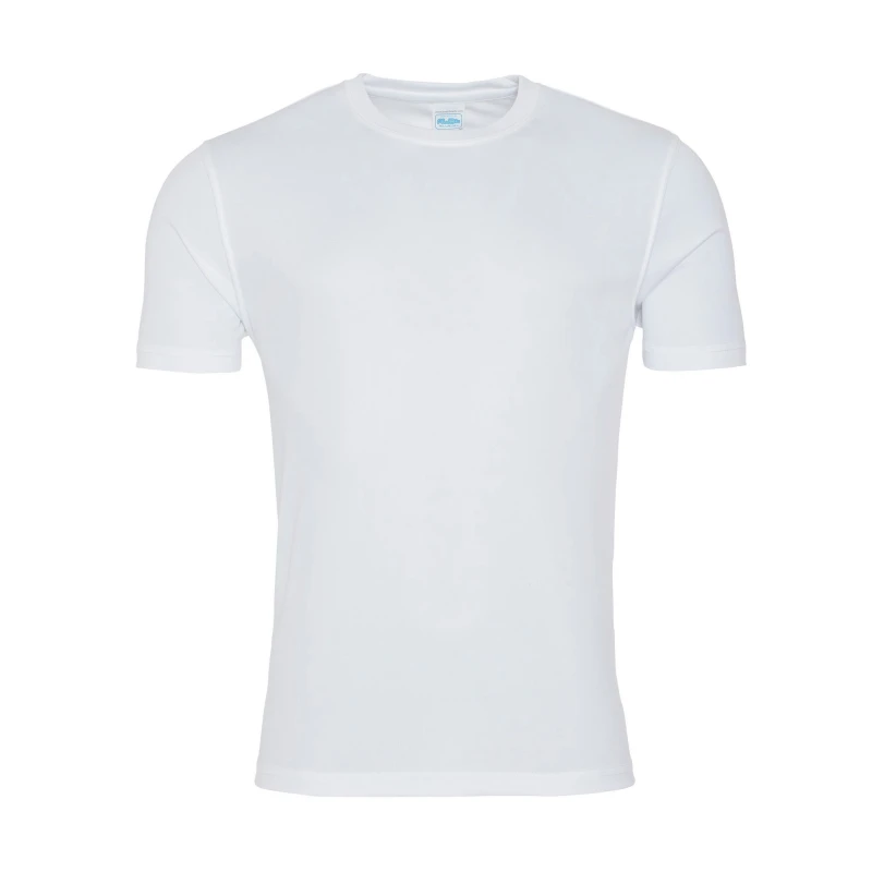 Image of AWDis AWDis Men Just Cool Smooth Short Sleeve T-Shirt in White Size: X-Small White XS Male 5057520071756