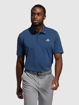 Image of adidas Golf Ultimate 365 Solid Polo Shirt - Navy Size XL Men