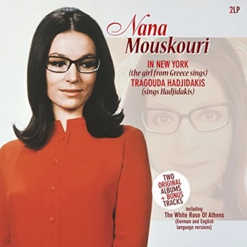 Image of Nana Mouskouri - In New York (The Girl From Greece Sings) / Tragouda Hadjidakis Vinyl