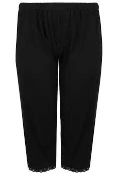 Image of Cropped Pyjama Bottoms