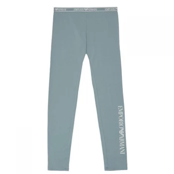Image of Emporio Armani Knitted Leggings Blue Size L Women