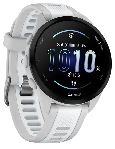 Image of Garmin Forerunner 165 GPS Running Smartwatch - Mist Grey