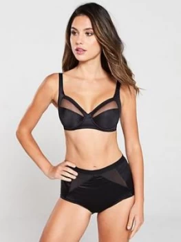 Image of Playtex Perfect Silhouette Underwire Bra - Black, Size 38D, Women