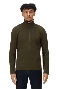 Image of Half-Zip Sustainable Cotton 'Ferdo' Fleece