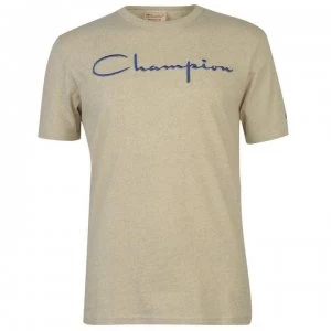 Image of CHAMPION Champion Old Signature T Shirt - Grey