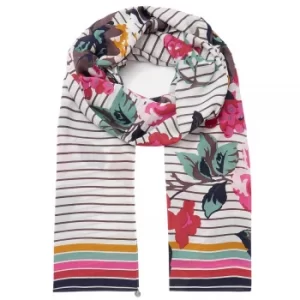 Image of Joules Womens Eco Conway Lightweight Printed Scarf