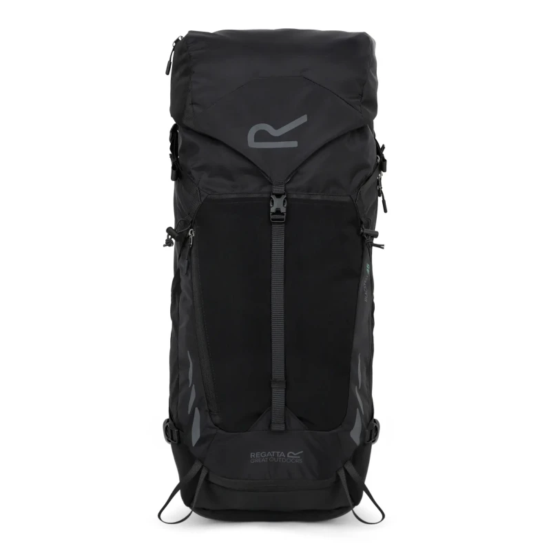 Image of Regatta Regatta Blackfell 4 45L Backpack in Jet Black Jet Black One Size Unisex 5063516031239