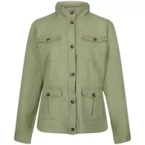 Image of Regatta Womens Palasha Coolweave Cotton Water Repellent Coat 8 - Bust 32' (81cm)