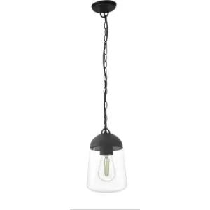 Image of Cristal Record Lighting - Cristal Nera Outdoor Pendant Lamp 1xE27 IP44