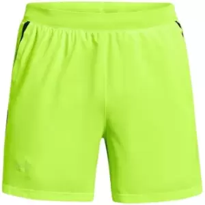 Image of Under Armour Launch 5 Shorts Mens - Green