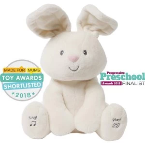 Image of Flora the Adorable Animated Bunny Soft Toy