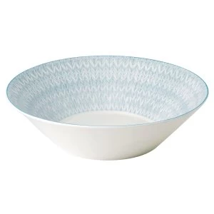 Image of Royal Doulton Pastels herringbone serving bowl 29cm