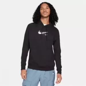Image of Nike Sportswear Mens Pullover Hoodie - Black