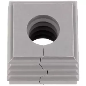 Image of CONTA-CLIP KDS-DE 9-10 GR Sealing Thermoplastic elastomer Grey 10 pc(s)