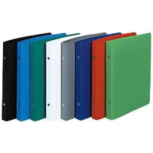 Image of Exacompta Opaque Ring Binders 230x200mm, 2O Ring 15mm, S20mm, Assorted, Pack of 15