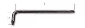 Image of Beta Tools 97 RTX10 Offset Torx Security/Tamper-Proof Key Wrench T10 000970210