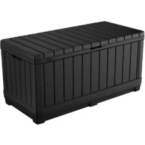 Image of Keter - Garden Storage Box Kentwood 350 l Anthracite Anthracite