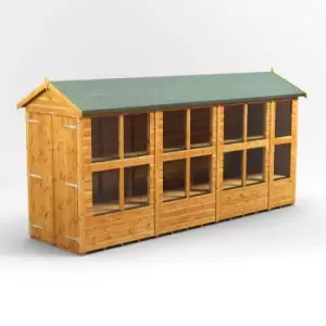 Image of 14X4 Power Apex Potting Shed With Double Doors